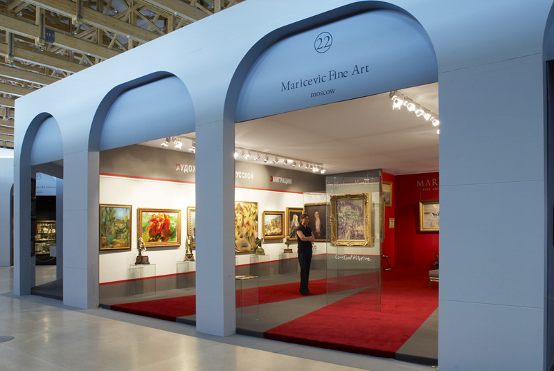 Maricevic Fine Art  Exhibition stand